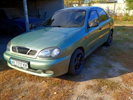 Зеленый Дэу Ланос, объемом двигателя 1.5 л и пробегом 184 тыс. км за 1900 $, фото 1 на Automoto.ua