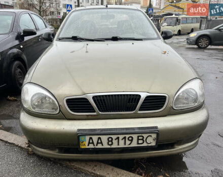 Зеленый Дэу Ланос, объемом двигателя 1.5 л и пробегом 167 тыс. км за 2900 $, фото 1 на Automoto.ua