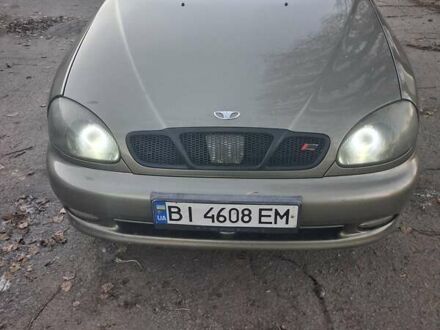 Зеленый Дэу Ланос, объемом двигателя 1.5 л и пробегом 188 тыс. км за 3000 $, фото 1 на Automoto.ua