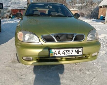 Зеленый Дэу Ланос, объемом двигателя 1.5 л и пробегом 138 тыс. км за 3000 $, фото 1 на Automoto.ua