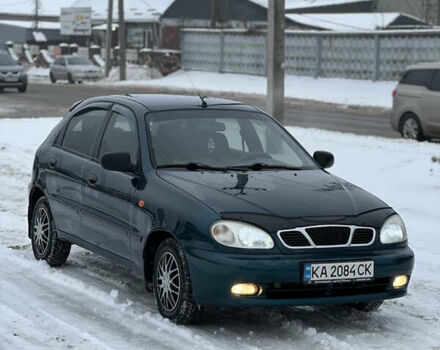 Зеленый Дэу Ланос, объемом двигателя 1.5 л и пробегом 195 тыс. км за 2700 $, фото 1 на Automoto.ua