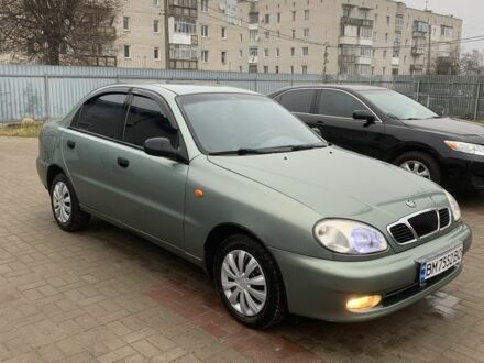 Зеленый Дэу Ланос, объемом двигателя 1.5 л и пробегом 222 тыс. км за 2300 $, фото 1 на Automoto.ua