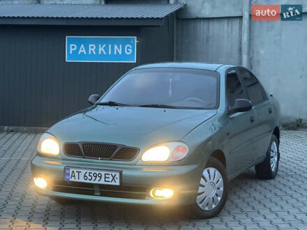 Зеленый Дэу Ланос, объемом двигателя 1.5 л и пробегом 162 тыс. км за 2350 $, фото 1 на Automoto.ua