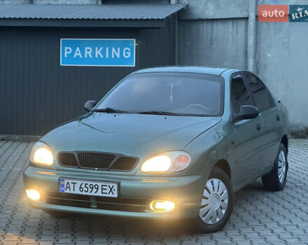 Зеленый Дэу Ланос, объемом двигателя 1.5 л и пробегом 162 тыс. км за 2350 $, фото 1 на Automoto.ua