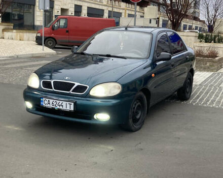 Зелений Деу Ланос, об'ємом двигуна 1.5 л та пробігом 270 тис. км за 2000 $, фото 1 на Automoto.ua