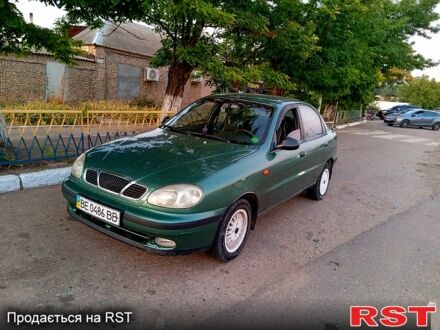 Дэу Ланос 2006 в Коблеве на Automoto.ua Зеленый Дэу Ланос, объемом двигателя 1.5 л и пробегом 200 тыс. км за 1600 $, фото 1 на Automoto.ua