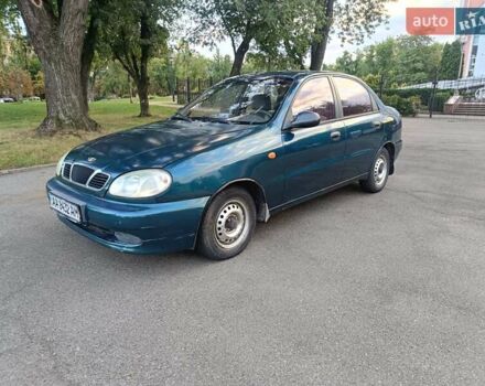 Зелений Деу Ланос, об'ємом двигуна 1.5 л та пробігом 193 тис. км за 1599 $, фото 1 на Automoto.ua