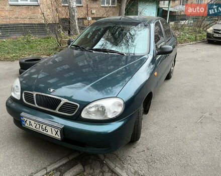 Зеленый Дэу Ланос, объемом двигателя 1.5 л и пробегом 235 тыс. км за 2399 $, фото 1 на Automoto.ua