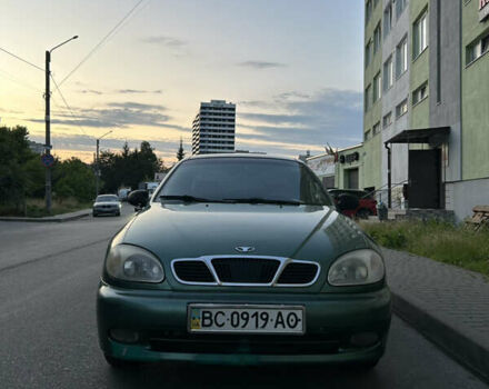Зелений Деу Ланос, об'ємом двигуна 1.5 л та пробігом 278 тис. км за 1399 $, фото 1 на Automoto.ua