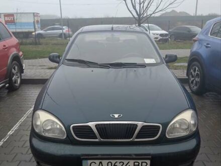 Зеленый Дэу Ланос, объемом двигателя 1.5 л и пробегом 204 тыс. км за 2500 $, фото 1 на Automoto.ua