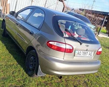 Зеленый Дэу Ланос, объемом двигателя 1.5 л и пробегом 280 тыс. км за 2700 $, фото 1 на Automoto.ua