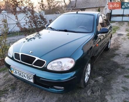 Зелений Деу Ланос, об'ємом двигуна 1.5 л та пробігом 200 тис. км за 2300 $, фото 1 на Automoto.ua