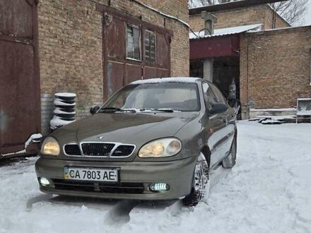 Зелений Деу Ланос, об'ємом двигуна 1.5 л та пробігом 146 тис. км за 2000 $, фото 1 на Automoto.ua