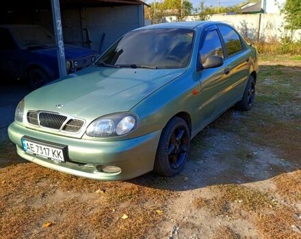 Зеленый Дэу Ланос, объемом двигателя 1.5 л и пробегом 184 тыс. км за 1900 $, фото 1 на Automoto.ua