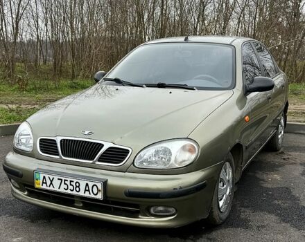 Зеленый Дэу Ланос, объемом двигателя 1.5 л и пробегом 116 тыс. км за 1550 $, фото 1 на Automoto.ua