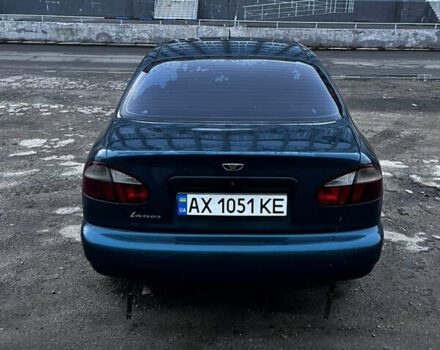 Зеленый Дэу Ланос, объемом двигателя 1.5 л и пробегом 253 тыс. км за 2500 $, фото 1 на Automoto.ua