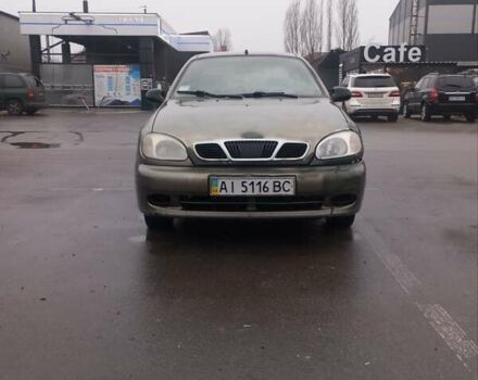 Зеленый Дэу Ланос, объемом двигателя 1.5 л и пробегом 238 тыс. км за 750 $, фото 1 на Automoto.ua