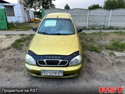 Зеленый Дэу Ланос, объемом двигателя 1.5 л и пробегом 216 тыс. км за 1750 $, фото 1 на Automoto.ua