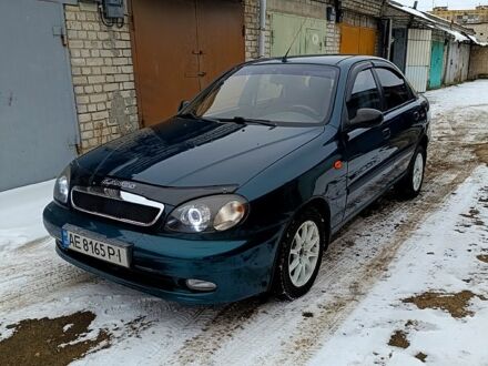 Зелений Деу Ланос, об'ємом двигуна 1.5 л та пробігом 186 тис. км за 2250 $, фото 1 на Automoto.ua