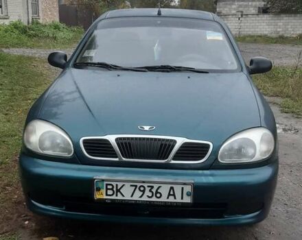 Зеленый Дэу Ланос, объемом двигателя 1.5 л и пробегом 102 тыс. км за 2700 $, фото 1 на Automoto.ua