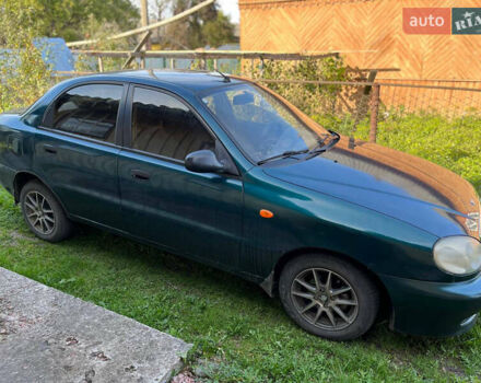 Зелений Деу Ланос, об'ємом двигуна 1.5 л та пробігом 280 тис. км за 1500 $, фото 1 на Automoto.ua