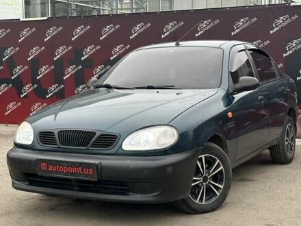 Зелений Деу Ланос, об'ємом двигуна 1.6 л та пробігом 225 тис. км за 3000 $, фото 1 на Automoto.ua