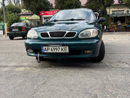 Зеленый Дэу Ланос, объемом двигателя 1.6 л и пробегом 290 тыс. км за 2350 $, фото 1 на Automoto.ua