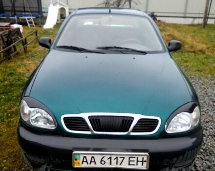 Зелений Деу Ланос, об'ємом двигуна 1.4 л та пробігом 188 тис. км за 1400 $, фото 1 на Automoto.ua