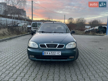 Зеленый Дэу Ланос, объемом двигателя 1.5 л и пробегом 220 тыс. км за 2300 $, фото 1 на Automoto.ua