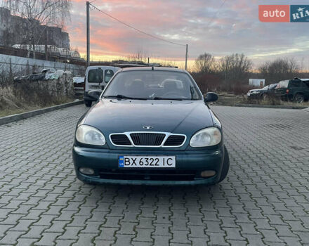 Зелений Деу Ланос, об'ємом двигуна 1.5 л та пробігом 220 тис. км за 2300 $, фото 1 на Automoto.ua