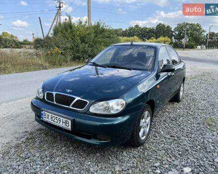 Зелений Деу Ланос, об'ємом двигуна 1.6 л та пробігом 200 тис. км за 2150 $, фото 1 на Automoto.ua