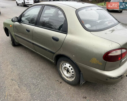 Зеленый Дэу Ланос, объемом двигателя 1.5 л и пробегом 250 тыс. км за 1600 $, фото 1 на Automoto.ua