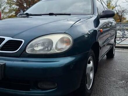 Зеленый Дэу Ланос, объемом двигателя 1.5 л и пробегом 163 тыс. км за 2300 $, фото 1 на Automoto.ua