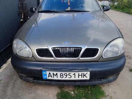 Дэу Ланос 2007 в Любаре на Automoto.ua Зеленый Дэу Ланос, объемом двигателя 1.6 л и пробегом 290 тыс. км за 1300 $, фото 1 на Automoto.ua