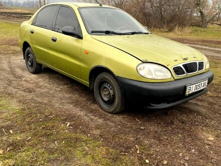 Дэу Ланос 2007 в Кобеляках на Automoto.ua Зеленый Дэу Ланос, объемом двигателя 1.5 л и пробегом 190 тыс. км за 2100 $, фото 1 на Automoto.ua