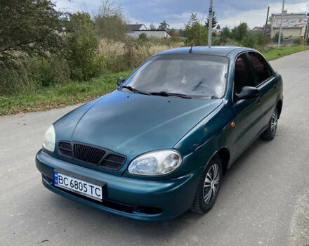 Зеленый Дэу Ланос, объемом двигателя 1.5 л и пробегом 300 тыс. км за 1700 $, фото 1 на Automoto.ua