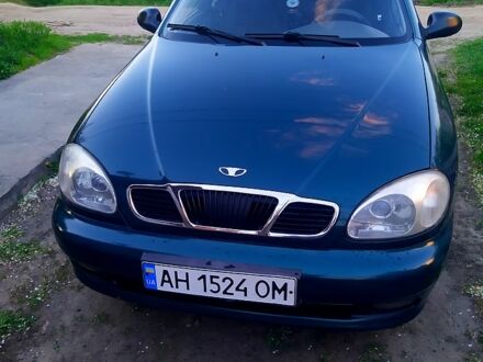 Дэу Ланос 2007 в Славянске на Automoto.ua Зеленый Дэу Ланос, объемом двигателя 1.5 л и пробегом 175 тыс. км за 2800 $, фото 1 на Automoto.ua