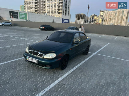 Дэу Ланос 2007 в Одессе на Automoto.ua Зеленый Дэу Ланос, объемом двигателя 1.5 л и пробегом 90 тыс. км за 1700 $, фото 1 на Automoto.ua