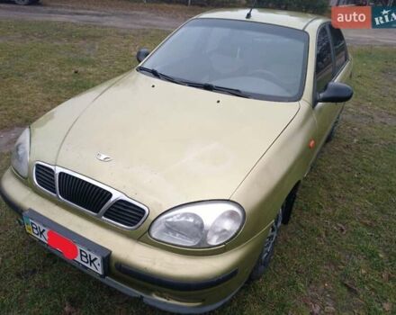 Зеленый Дэу Ланос, объемом двигателя 1.5 л и пробегом 234 тыс. км за 1400 $, фото 1 на Automoto.ua