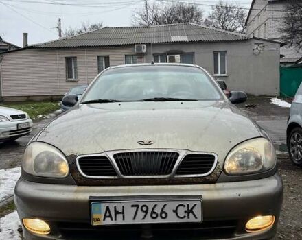 Зеленый Дэу Ланос, объемом двигателя 1.5 л и пробегом 238 тыс. км за 1300 $, фото 1 на Automoto.ua