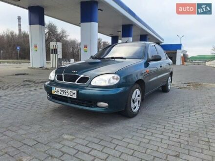 Зеленый Дэу Ланос, объемом двигателя 1.5 л и пробегом 146 тыс. км за 2300 $, фото 1 на Automoto.ua