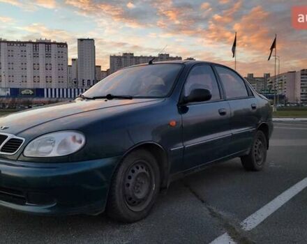 Зеленый Дэу Ланос, объемом двигателя 1.39 л и пробегом 198 тыс. км за 1999 $, фото 1 на Automoto.ua