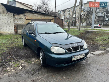 Зелений Деу Ланос, об'ємом двигуна 1.5 л та пробігом 192 тис. км за 1850 $, фото 1 на Automoto.ua