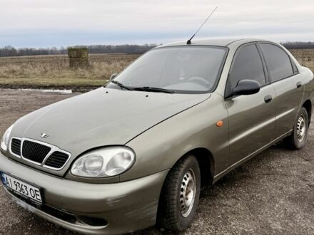 Зеленый Дэу Ланос, объемом двигателя 1.4 л и пробегом 13 тыс. км за 2200 $, фото 1 на Automoto.ua