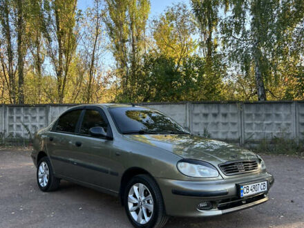 Зеленый Дэу Ланос, объемом двигателя 1.5 л и пробегом 160 тыс. км за 3150 $, фото 1 на Automoto.ua