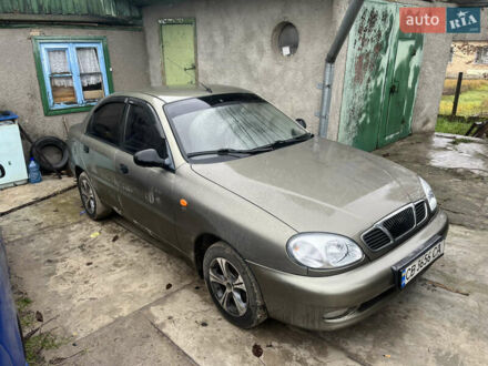 Зеленый Дэу Ланос, объемом двигателя 1.5 л и пробегом 223 тыс. км за 2500 $, фото 1 на Automoto.ua