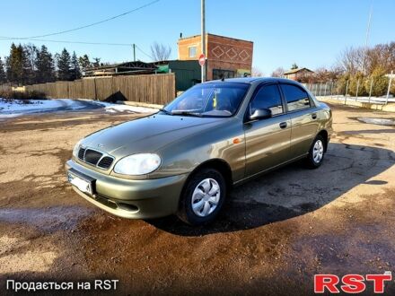 Дэу Ланос 2007 в Лебедине на Automoto.ua Зеленый Дэу Ланос, объемом двигателя 14 л и пробегом 111 тыс. км за 3000 $, фото 1 на Automoto.ua