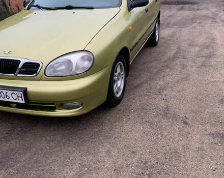 Зеленый Дэу Ланос, объемом двигателя 1.5 л и пробегом 216 тыс. км за 2700 $, фото 1 на Automoto.ua