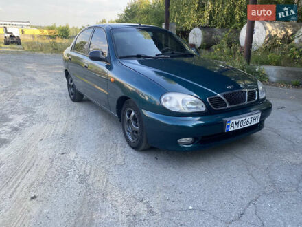 Деу Ланос 2007 у Житомирі на Automoto.ua Зелений Деу Ланос, об'ємом двигуна 1.5 л та пробігом 239 тис. км за 2300 $, фото 1 на Automoto.ua