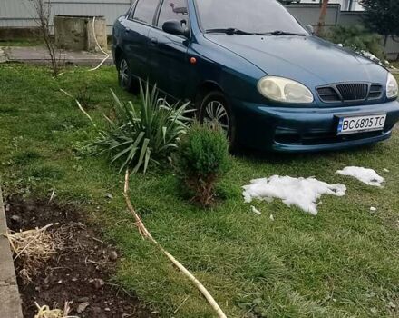 Зелений Деу Ланос, об'ємом двигуна 1.5 л та пробігом 300 тис. км за 1450 $, фото 1 на Automoto.ua